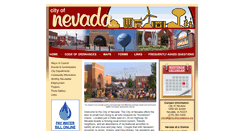 Desktop Screenshot of cityofnevadaiowa.org